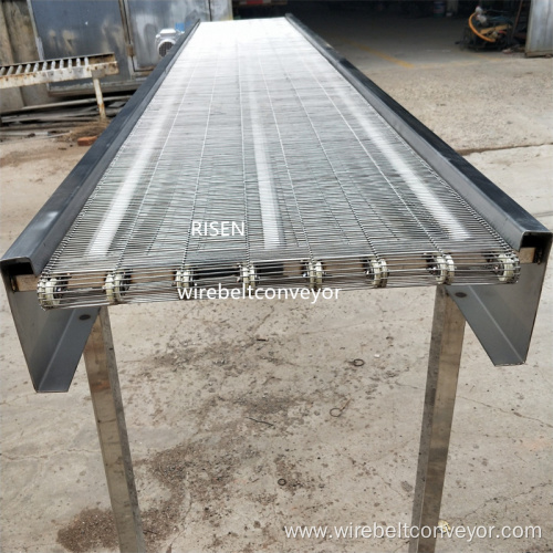 Food Grade Heat Resistent Stainless Steel Conveyor Belt